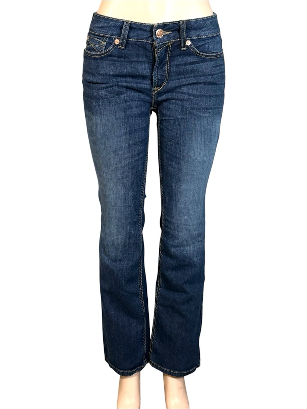 Ariat REAL Rosa Boot Jeans Dark Wash Stretch Western Denim 27S